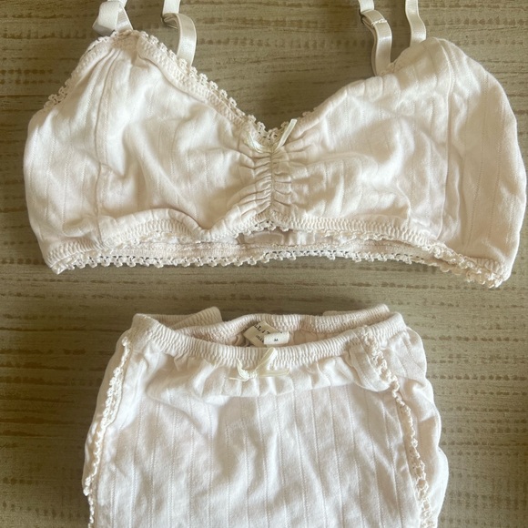 Spell Lana Bralette and Bloomers Set Organic Cotton size M - Picture 7 of 10